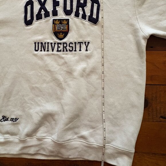 MEN'S OXFORD UNIVERSITY (UK) CREWNECK SWEATSHIRT - SIZE XL - Picture 4 of 4